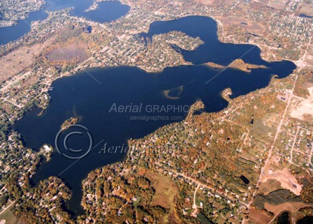 White Lake (Fall) in Oakland County, Michigan